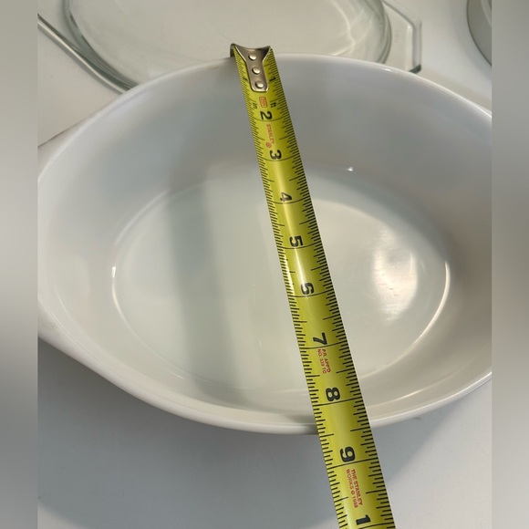 Vtg PYREX #045 Beige Bramble Casserole Dish W/Lid Gold Scroll 2.5 Quart Ovenware - Picture 13 of 15